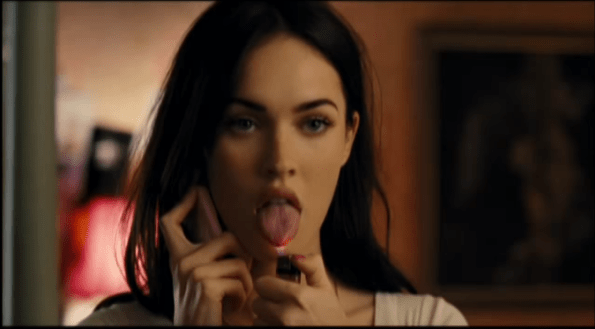jennifer's body mouth tongue fire lighter